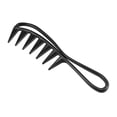 thumbnail image 1 of Peine Grande de plástico para Rizado de cabello Unique Bargains Negro, 1 of 7