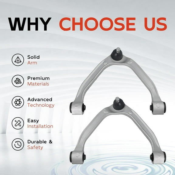 Set of 2 Front Upper  Control Arms for INFINITI M37 M56 M70 Q70