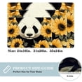 thumbnail image 2 of Panda Non-Slip Machine Washable Polyester Kitchen Mat Indoor Rug Kitchen Rug, 2 of 6