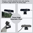 thumbnail image 7 of Q8 1080P HD USB PC Webcam with Manual , 120° Wide Angle, Mic, Privacy Cover, Tripod, Type-C, for Zoom/Skype/Live, 7 of 7