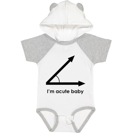 

Inktastic I m Acute Baby Funny Math Pun Gift Baby Boy or Baby Girl Bodysuit
