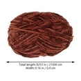 thumbnail image 2 of TABLETREANDS Hilo De Lana Para Crochet Y Tejido Color Café Breathable Con Gran Versatilidad Para Manualidades, 2 of 6