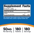 thumbnail image 5 of Nutricost Zinc Gluconate 50mg, 180 Tablets - Non GMO, 5 of 5