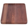thumbnail image 3 of Wooden BBQ Plate,Walnut Service Plate Square BBQ Plate Fruit Plate Top Tier Quality, 3 of 8