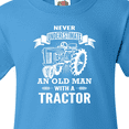 thumbnail image 4 of Inktastic Old Man Tractor Youth T-Shirt, 4 of 5