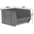 thumbnail image 2 of Akro-Mils 30283 Super-Size AkroBins Plastic Storage Bins, Space-Saving Stackable Bins for Garage, Classroom, Warehouse Organization, 20-Inch L x 18-Inch W x 12-Inch H, Red, 1-Pack CA1, 2 of 3