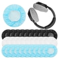 thumbnail image 2 of NOGIS 100 Pcs Disposable Headphone Covers Sanitary Headphone Ear Covers,Blue Headset Ear Covers Non Woven Headphone Earpads Covers for Most Headphones, 4.3 Inch/ 11 cm, 2 of 6