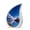 Fishing-4, variant on VALERASH Fishing Urns for Human Ashes Adult Man & Women - Blue Teardrop Funeral Urn for Ashes for Women Decorative Rainbow Cremation Urn- 3 Inch