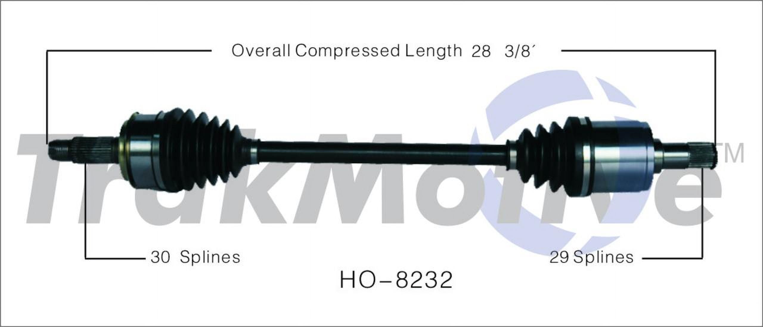 CV Axle Shaft Fits select: 2007-2010 HONDA ODYSSEY
