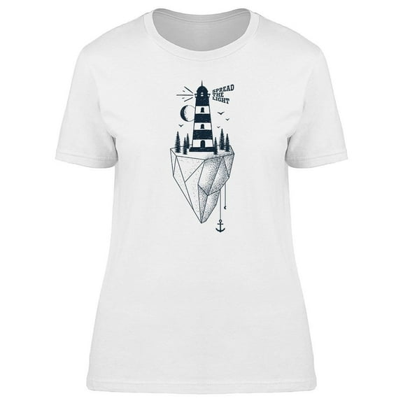 Lighthouse Spread Light Tee Women's -Image by Shutterstock