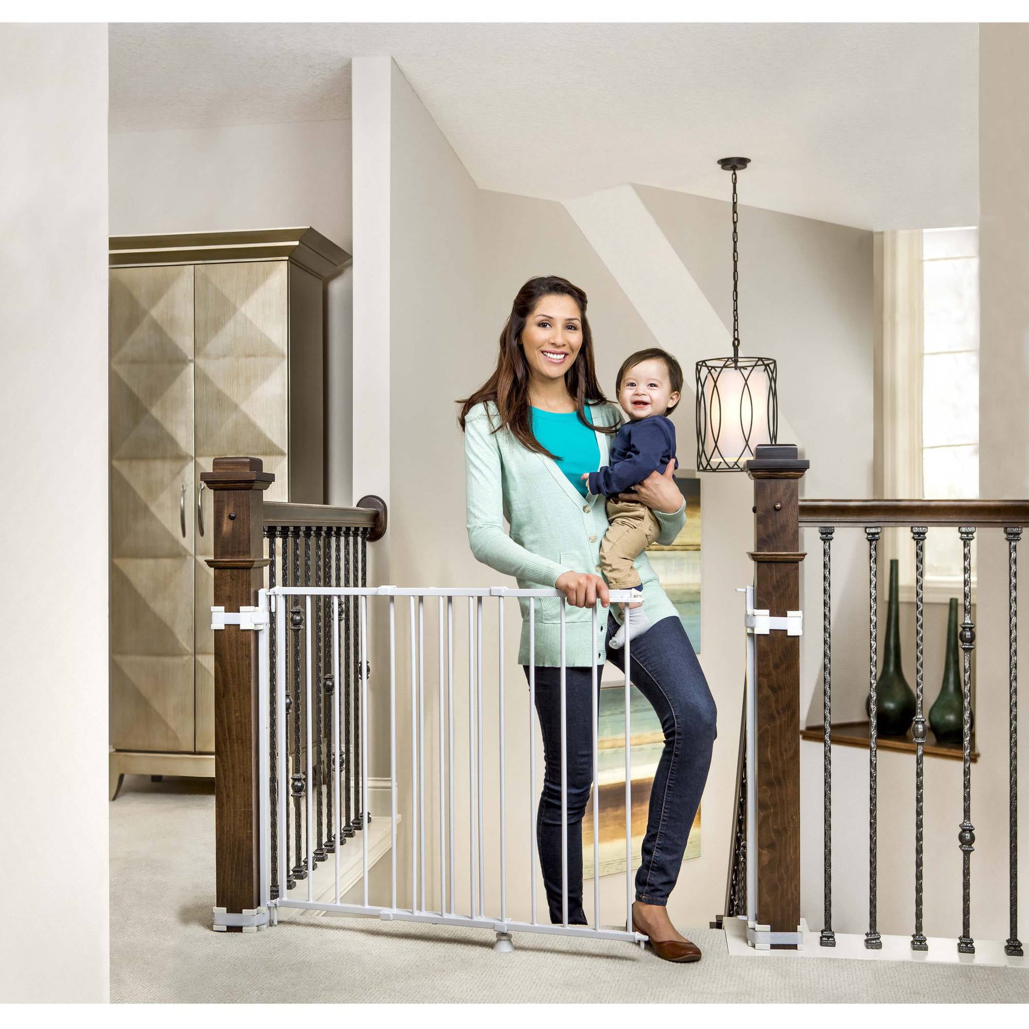 regalo extra wide baby gate walmart