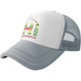 thumbnail image 1 of Hawaiian Islands Tribal Hi Hawaii Mesh Back Trucker Cap Baseball Cap, 1 of 8