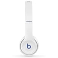 thumbnail image 2 of Restored Beats Solo3 Wireless On-Ear Headphones - W1 Chip, Class 1 Bluetooth, 40 Hours of Listening Time, Built-In Microphone and Controls - (Club White) (Refurbished), 2 of 4