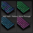 thumbnail image 2 of Teclado XVX M67 60% con teclas IMD QMK/VIA RGB intercambiable en caliente, 2 of 9
