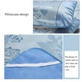 thumbnail image 4 of pitrice 3Pcs Bedding Set Summer Sleeping Mat Cooling Mattress Topper Pad Summer Ice Silk Bed Cover, 4 of 8