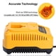 thumbnail image 2 of Cargador de batería Biswaye DC9310 compatible con Dewalt 18V, 2 of 9