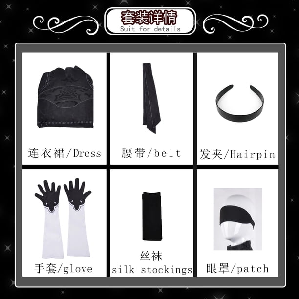 Disfraz de Anime de Nier Automata Yorha para mujer, ropa de fiesta de Halloween, disfraz de YoRHa N ° 2, tipo B, ropa de lujo, 2b