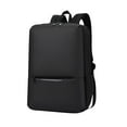 thumbnail image 2 of SuoKom Large Capacity Computer Backpack, Business Leather Film Backpack, Succinct Business Travel Bag, 2 of 7