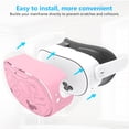 thumbnail image 2 of SUNHUFA 7Pcs VR Accessories Set for Meta Quest 3S VR Face Cover Controller Grips(Pink), 2 of 9