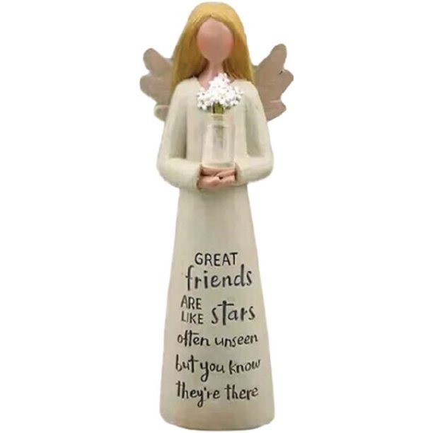 Sculpted HandPainted Figure For Girls, Forever My Friend, We'Ll Be