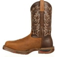 thumbnail image 5 of Men's Rocky 11" Long Range Western Carbon Fiber Toe 6132 Brown/Tobacco Leather 9 W, 5 of 7
