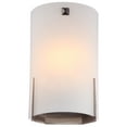 thumbnail image 1 of DVI Lighting DVP1342SNOP Two Light Wall Sconce Kingston Satin Nickel w Half, 1 of 1