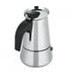 thumbnail image 2 of Cafetera Moka Espresso, cafetera portátil de acero inoxidable, cafetera Mocha, rendimiento confiable, 2 of 8