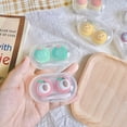 thumbnail image 4 of Cosmetic Contact Lens Box Cartoon Fresh And Cute Fruit Three-dimensional Clamshell Double Box Contact Lens Companion Box（Cactus）, 4 of 7