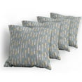thumbnail image 5 of Ambesonne Geometric Throw Pillow Cover 4 Pack, Abstract Retro Design, 18", Multicolor, 5 of 7
