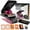 Black, variant on Nutrislicer XL Madoline Slicer Vegetable Chopper Cheese Grater Kitchen Food Dicer Veggie Potato Cutter 4 Blades Black