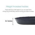 thumbnail image 4 of 0.4 Inch 2 Left or Right Full Length Insoles Balancer and Additional Cushion Pad for Leg Length Discrepancy (2 Rights(Medium)), 4 of 5