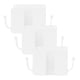 thumbnail image 1 of 3pcs Wall Mount Organizer for Remotes & Phones – Punch Design with Hooks for Easy Access Storage in Home or Office, 1 of 5