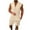 Beige, variant on Xzbqbs 2 Piece Summer Sets for Men Sleeveless Button Down V Neck Striped Shirt Matching Shorts Sets Casual Stylish Beach Outfits