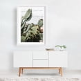 thumbnail image 2 of Wire Cactus - Exeter California Photography Cactus Desert Botanical Nature Rustic Scenic Garden White Framed Wall Art Print 24 x 36 inches, 2 of 3