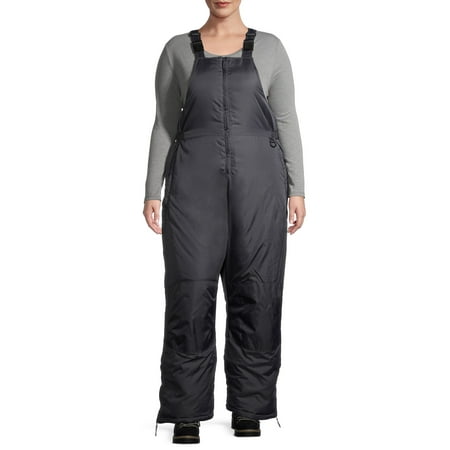 Cherokee Insulated Water Resistant Polyester Ski Bib Snow Pants (Women's or Women's Plus)