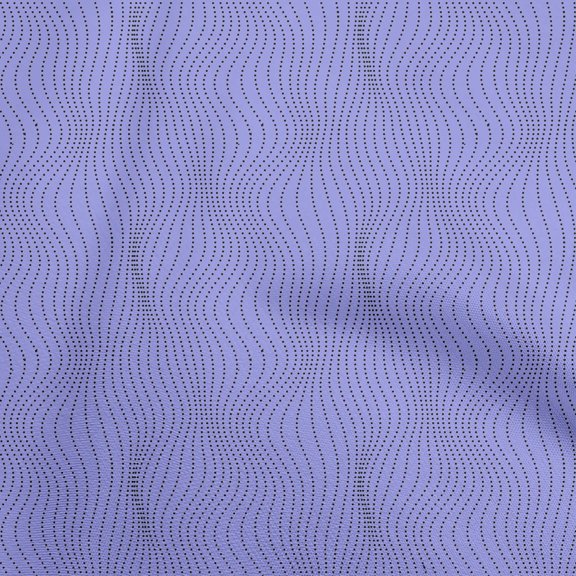 oneOone Cotton Poplin Twill Medium Purple Fabric Moire Quilting Supplies Print Sewing Fabric By The Yard 56 Inch Wide