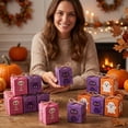 thumbnail image 4 of Halloween Mini Candy Boxes 12-Pack, Spooky Paper Treat Favor Goodie Bags, Festive Party Snack Container for Kids School, 4 of 6