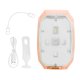 thumbnail image 1 of Lámpara de seguridad nocturna con luz LED recargable por USB ligera para correr al aire libre y ciclismo naranja, 1 of 8