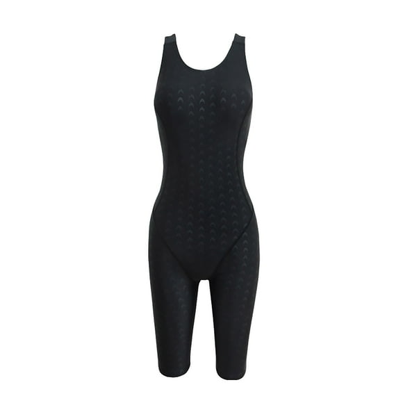 TJAZFJPA Swimwear for Women 1 Piece Shorts Swimsuit Training Sleeveless Five Point Swimsuit Women's Racing Swimsuit Women's with Chest Pad Sport Swimwear Romper Swimsuit Plus Women