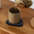 thumbnail image 3 of 4Pcs Retro Cup Pads Decorative Cup Mats Wear-resistant Cup Coasters Home Accessory, 3 of 8