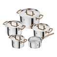 thumbnail image 1 of ZWILLING Ensemble de Casseroles Bellasera 9 Pcs en Acier Inoxydable 18/10, 1 of 10