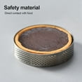 thumbnail image 4 of Molde para tartas, 30 piezas de acero inoxidable poroso para tartas, molde perforado para tartas, molde para mousse con agujeros de 7 cm, 4 of 8