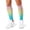 White-1, variant on 3D Printed Calf Compression Sleeves, 360 Seamless Leg Sleeves for Running, Cycling & Sports, One Size, Rainbow Print