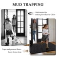 thumbnail image 5 of Bsicpro Door Mat Modern Non-Slip Entryway Black Polypropylene, 24" x 35", Machine Washable, 5 of 8