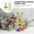 thumbnail image 5 of CIMAXIC christmas 12Pcs Christmas Cookie Candy Jar Decorative Elk Candy Box Sweets Cookies Boxes,3.94"X2.2"X2.2", 5 of 5