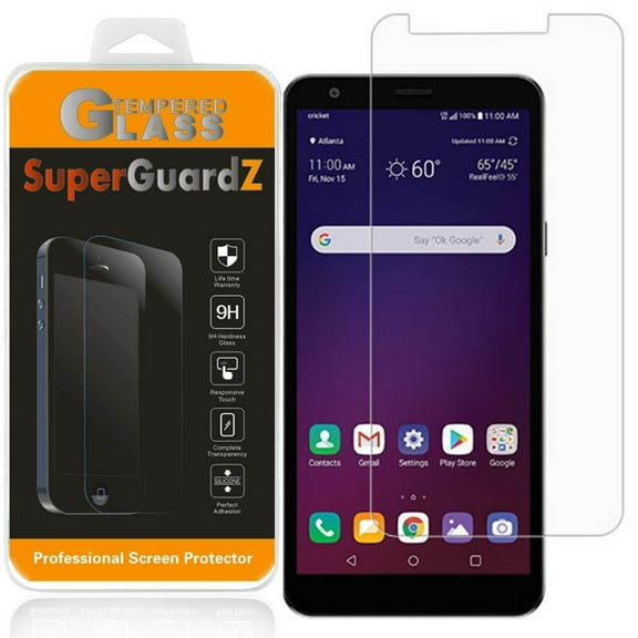 [2-Pack] For LG Aristo 4  - SuperGuardZ Tempered Glass Screen Protector [Anti-Scratch, Anti-Bubble]   2 Stylus Pen
