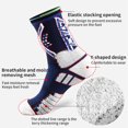 thumbnail image 3 of Hehanda 2 Pairs of Men's Cushioned Shock Absorbing Basketball Socks, 3 of 6