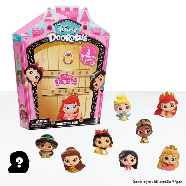 Colección Doorables Gold Princess Just Play Glitter and Gold Princess