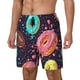 thumbnail image 1 of Fotbe Donuts1 Traje de Baño para Hombre – Shorts de Natación de Secado Rápido con Forro y Bolsillos-Small, 1 of 6