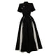thumbnail image 3 of Vestido cheongsam para mujer, corte A, maxi, moderno y mejorado, ideal para vacaciones. L, 3 of 8